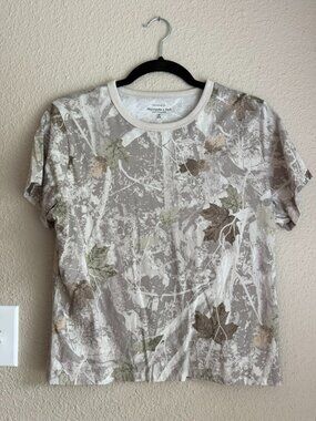Abercrombie Essential Polished Body-Skimming Tee Medium SoftAF Cotton